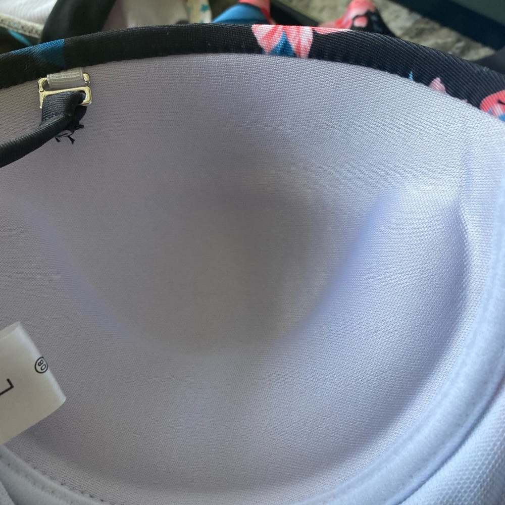 Bathing suit Top Size L Strapless Floral - Picture 13 of 13